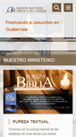 Mobile Screenshot of mbbcguatemala.com